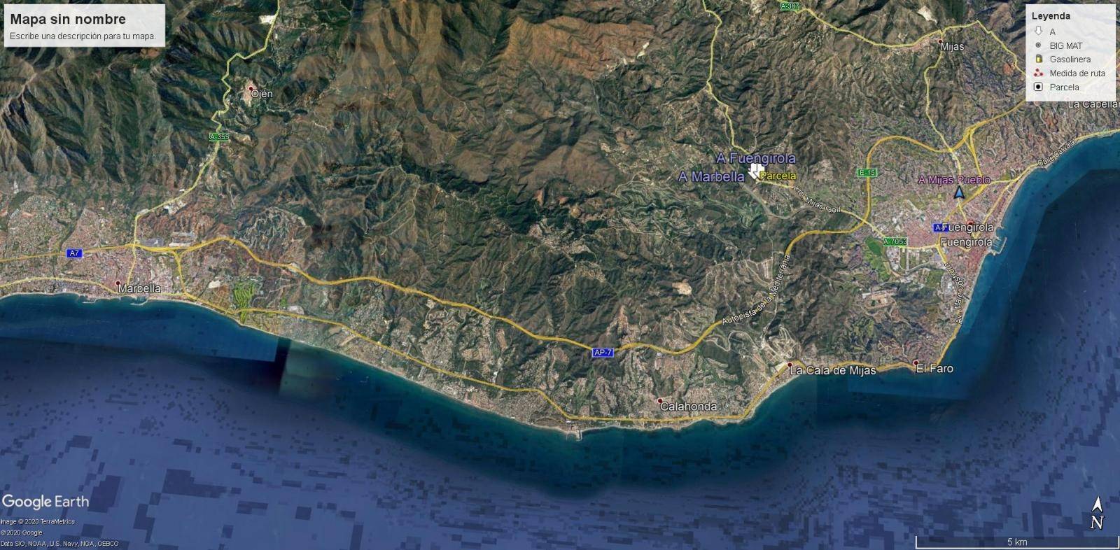Parcela en alquiler en Mijas Costa